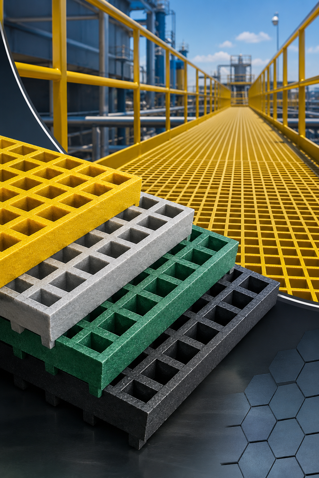 Axiom Composite Pvt Ltd FRP Pultruded Grating