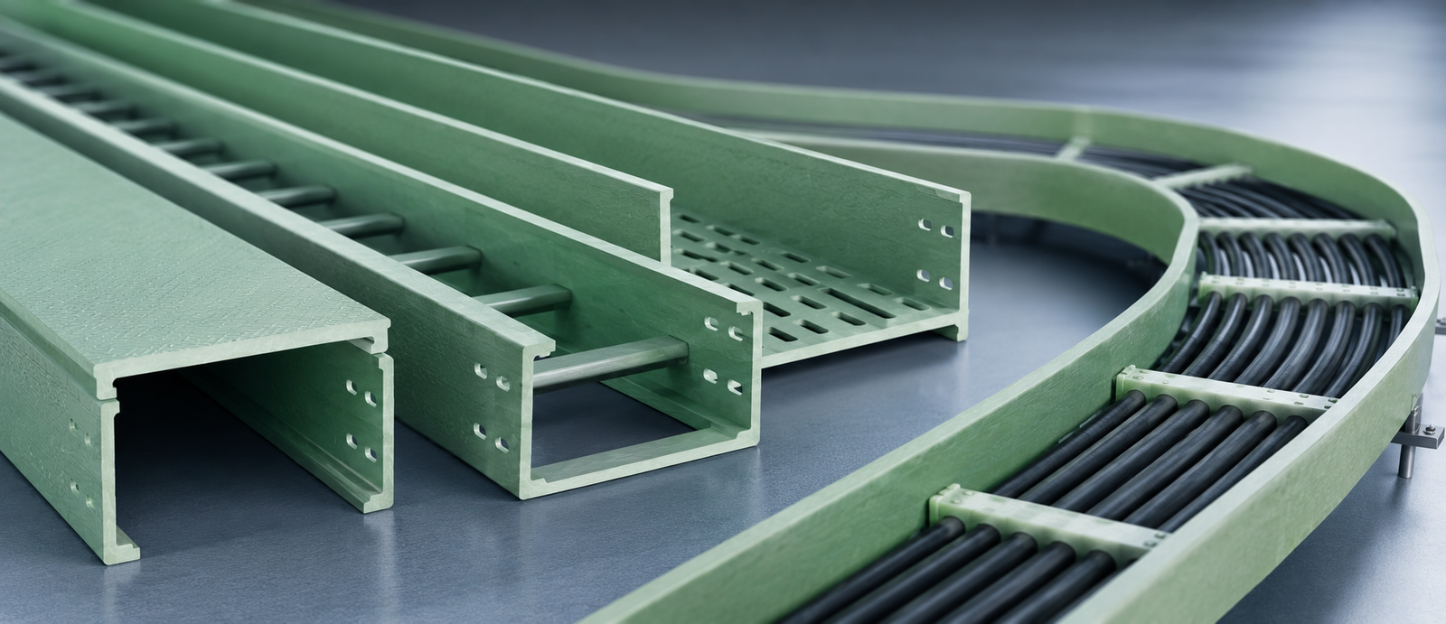 FRP Cable Tray Industrial Applications